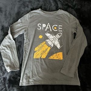 Cat & Jack Boys Size L (14/16) long sleeve t-shirt